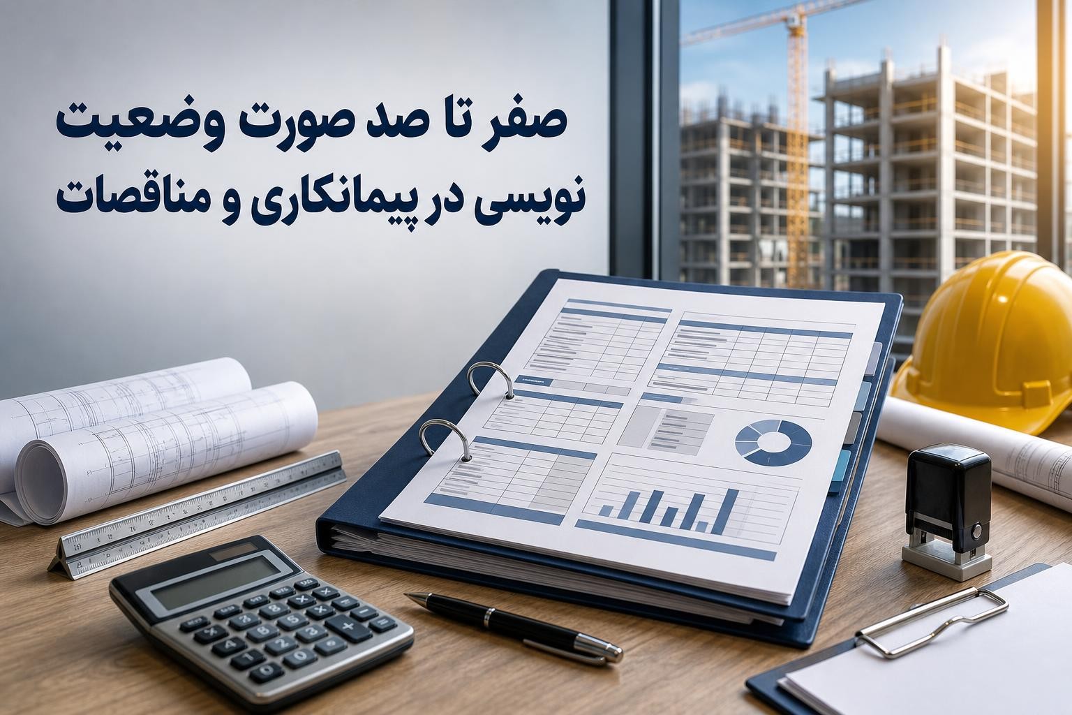 صفر تا صد صورت وضعیت نویسی در پیمانکاری و مناقصات