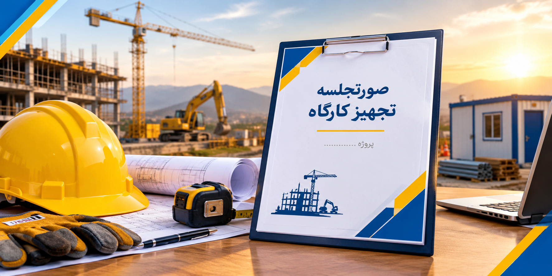 فایل قابل ویرایش صورتجلسه تجهیز کارگاه
